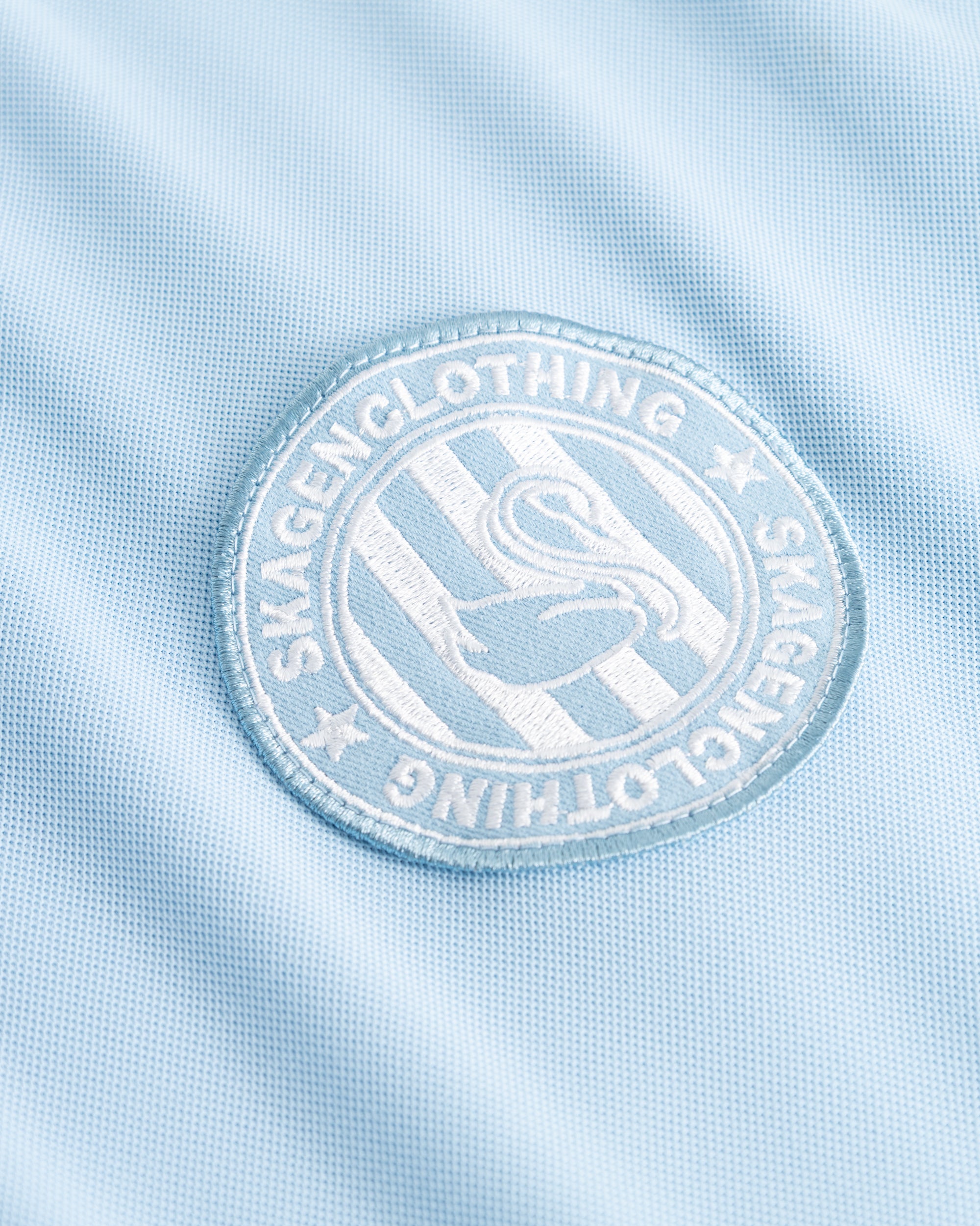 SC Football T-shirt Light Blue